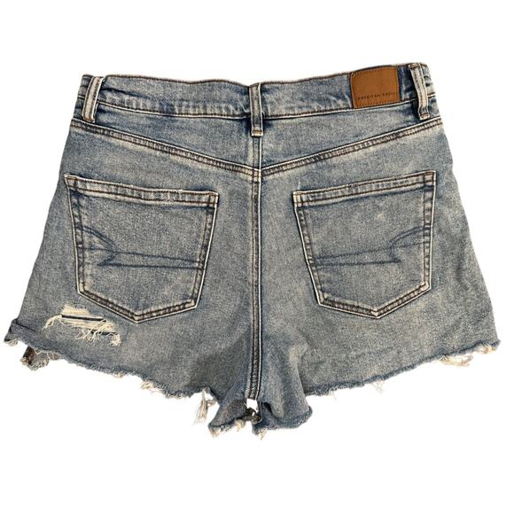 American Eagle Highest Rise 90s Boyfriend Shorts Size 10 - Picture 2 of 3